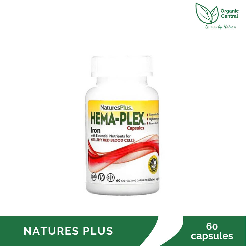 Nature S Plus Hema Plex Fast Acting Capsules Expiration Date