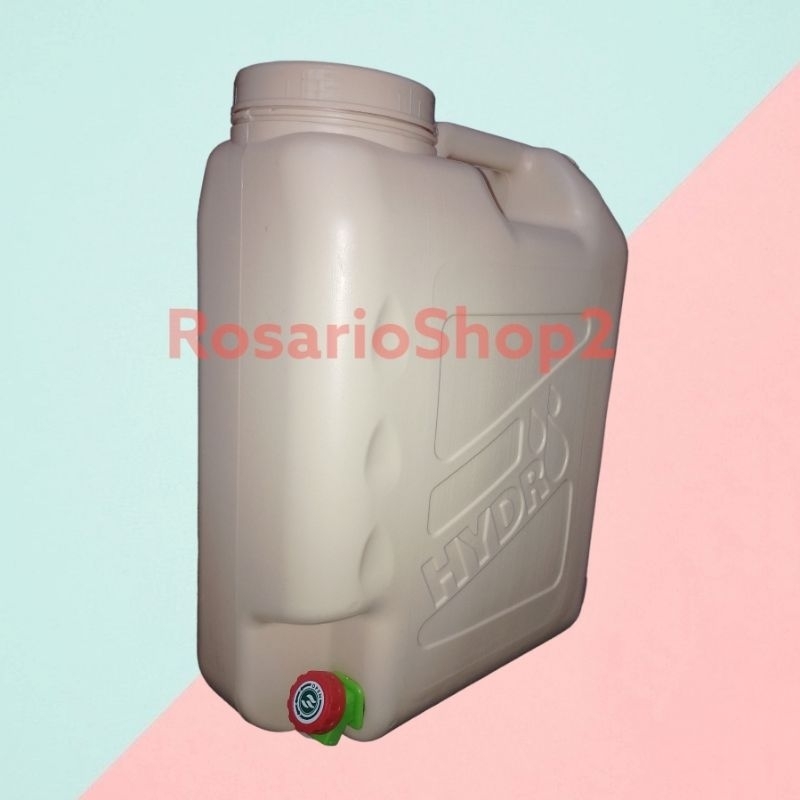 Aesthetic Water Container Liters Gallon Cream Biege Slim Jug For