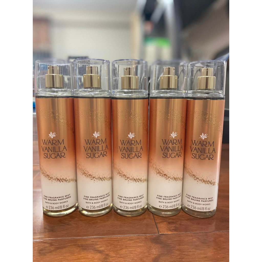 Bbw Warm Vanilla Sugar Full Mist Ml Shopee Philippines