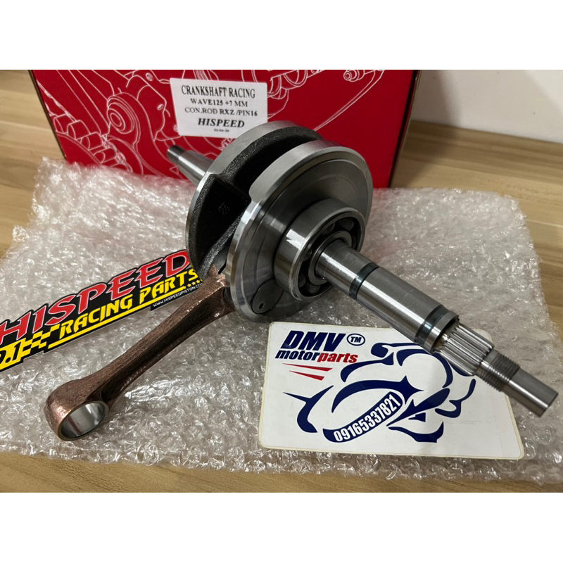 Hispeed Racing Crankshaft Assy 7mm Pin16 Jack Up For WAVE 125 XRM