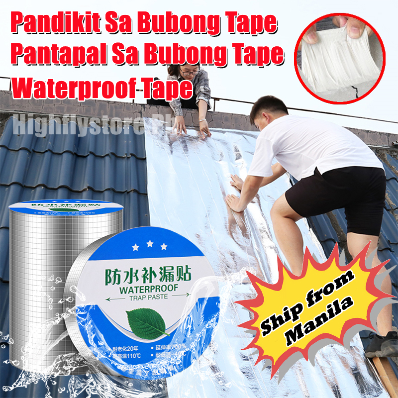 Aluminum Foil Waterfrop Adhesive Vulcaseal Pandikit Pantapal Sa Butas