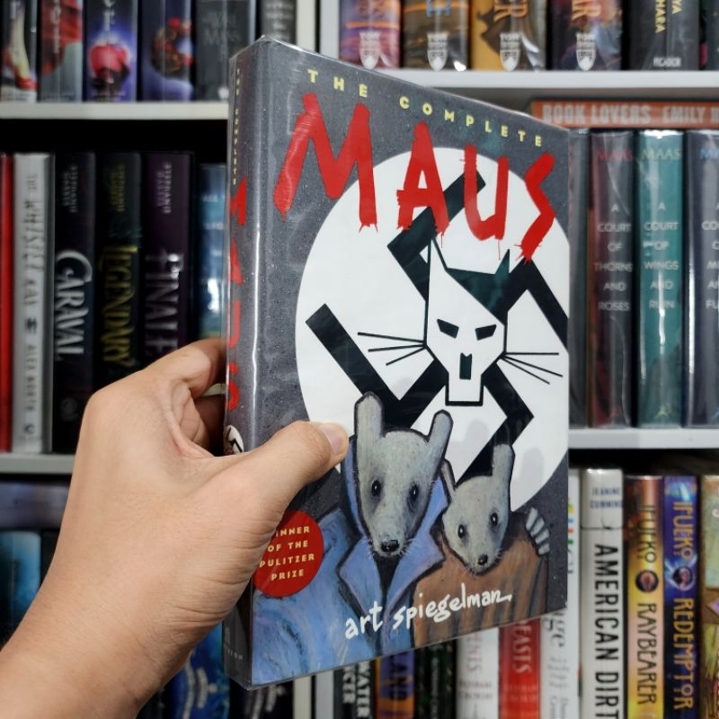 The Complete Maus Art Spiegelman Maus Hardbound Shopee