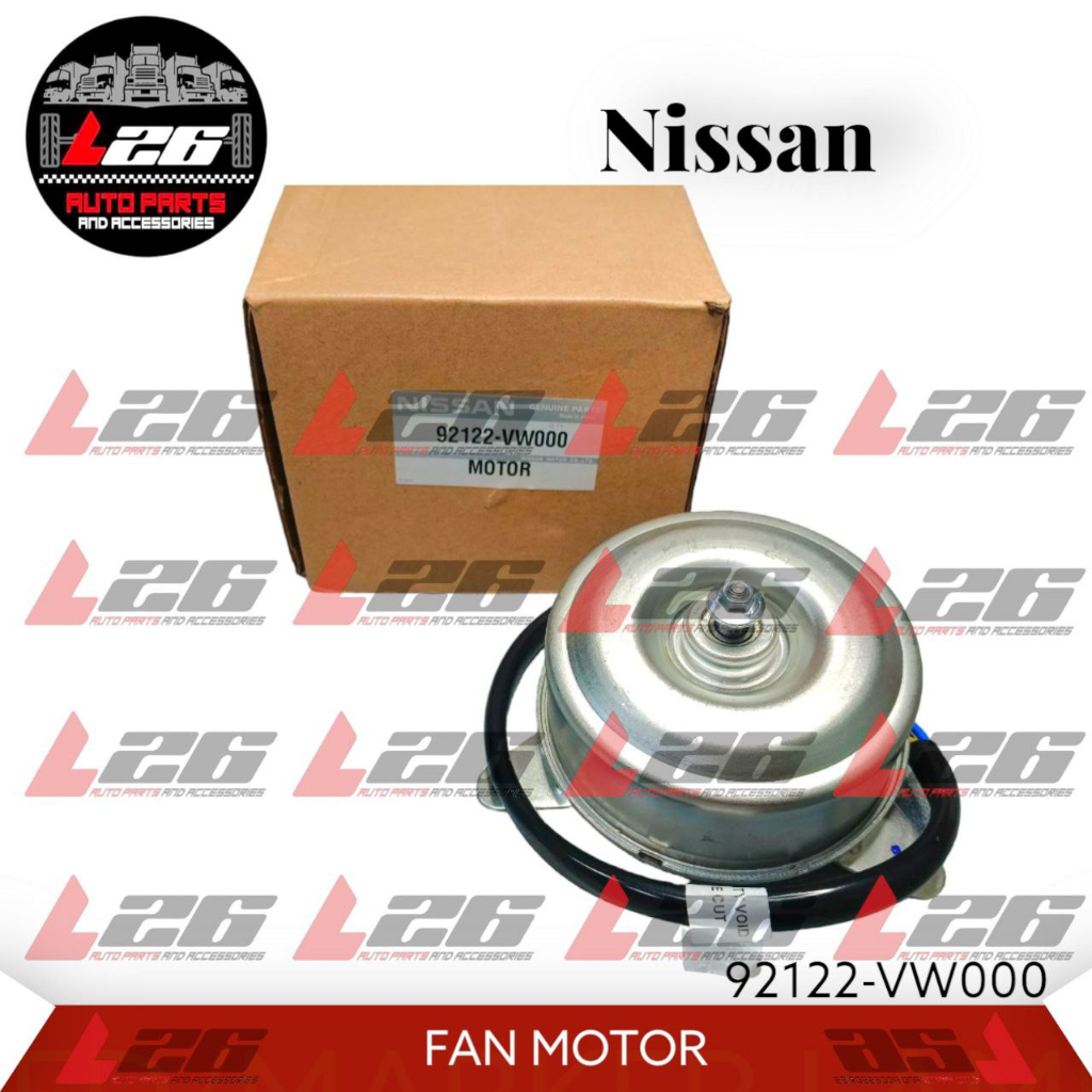 Genuine Nissan Nv Urvan Fan Motor Radiator Condenser Vw