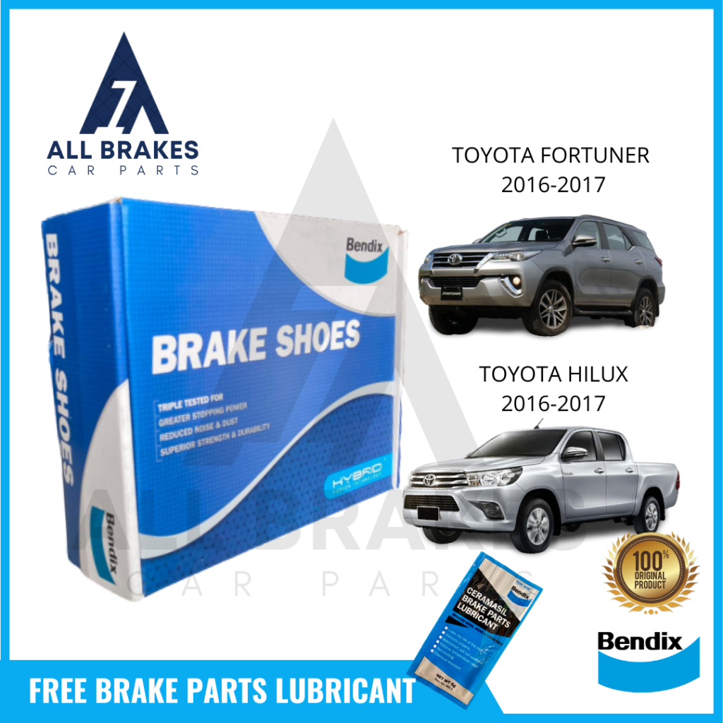 Bendix Brake Shoe Toyota Fortuner Hilux Ds Or Bs