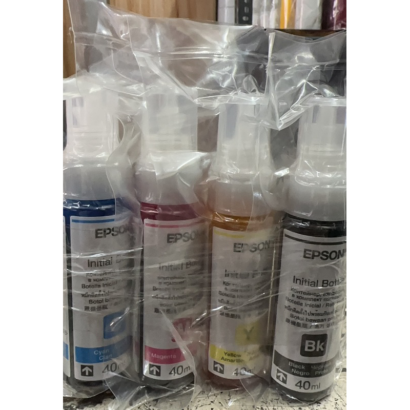 Epson Original Ink Set 40ML C M Y BK Shopee Philippines