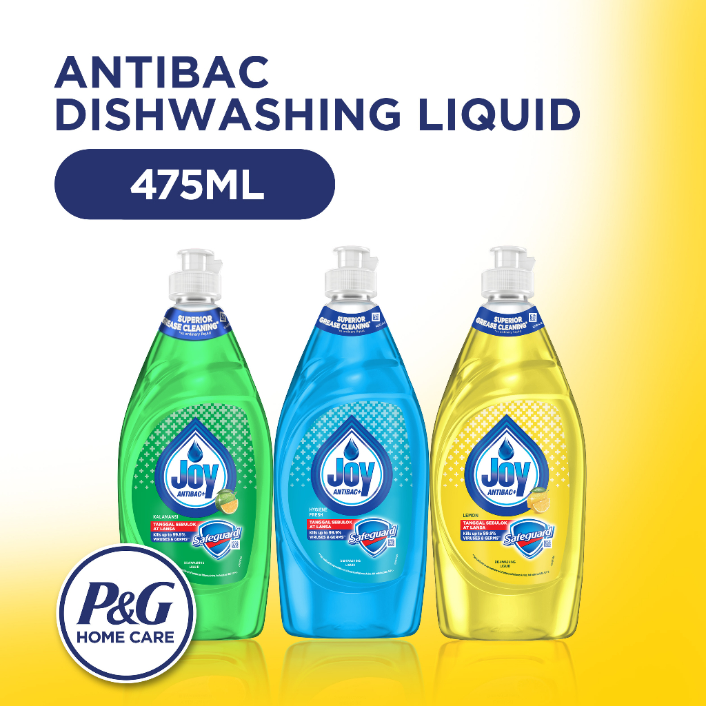 Joy Dishwashing Liquid Antibac Hygiene Fresh Antibac Kalamansi Antibac