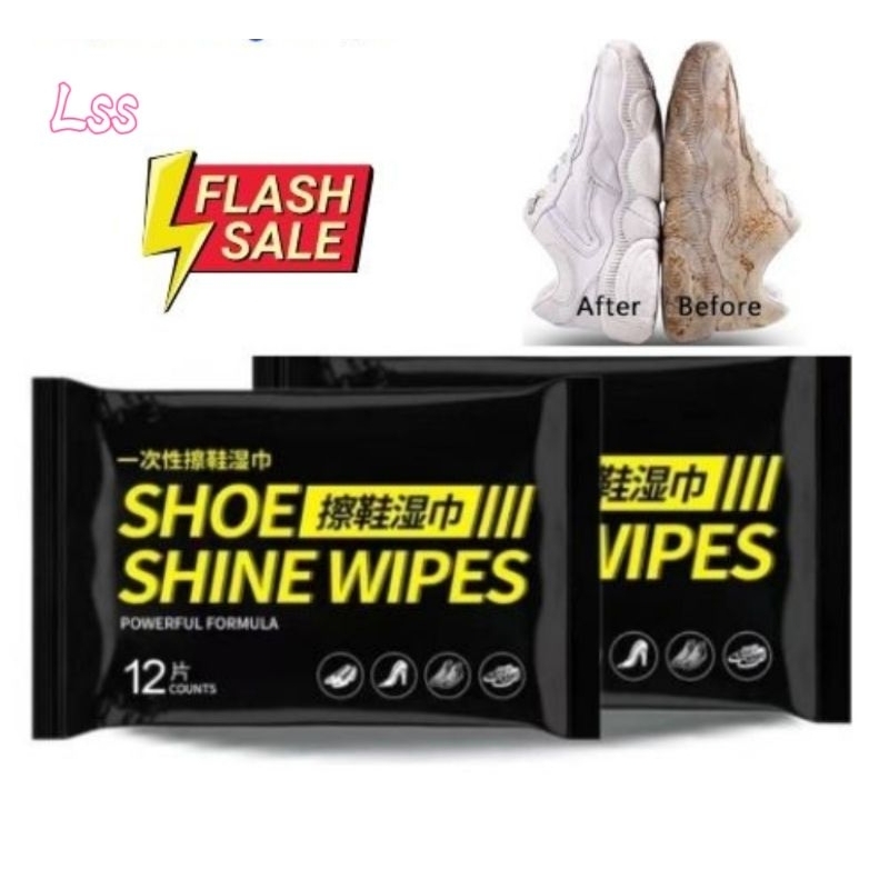 Efeq Shoe Wipes White Sneaker Cleaner Disposable Portable Quick Clean