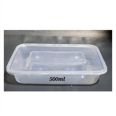 Rectangle Microwavable Food Container Plastic Tub Ml Ml