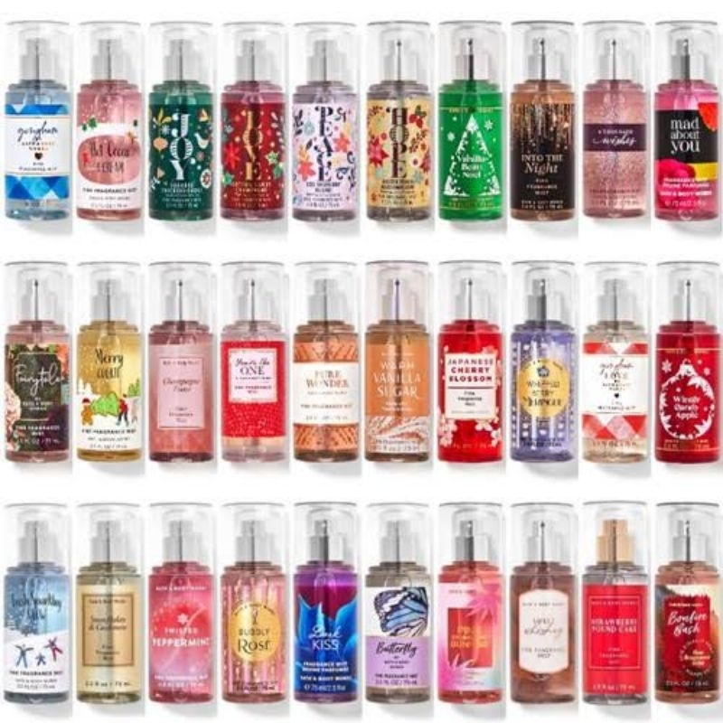 Bath Body Works Travel Size Fine Fragrance Mist From Usa Shopee