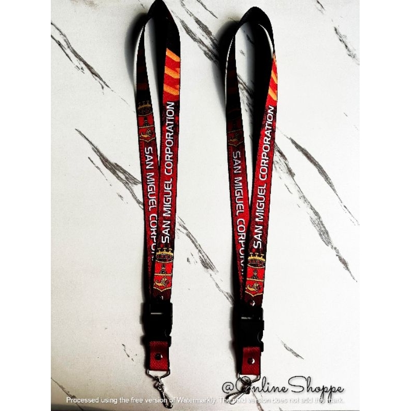 San Miguel Corporation Id Lace Lanyard Shopee Philippines