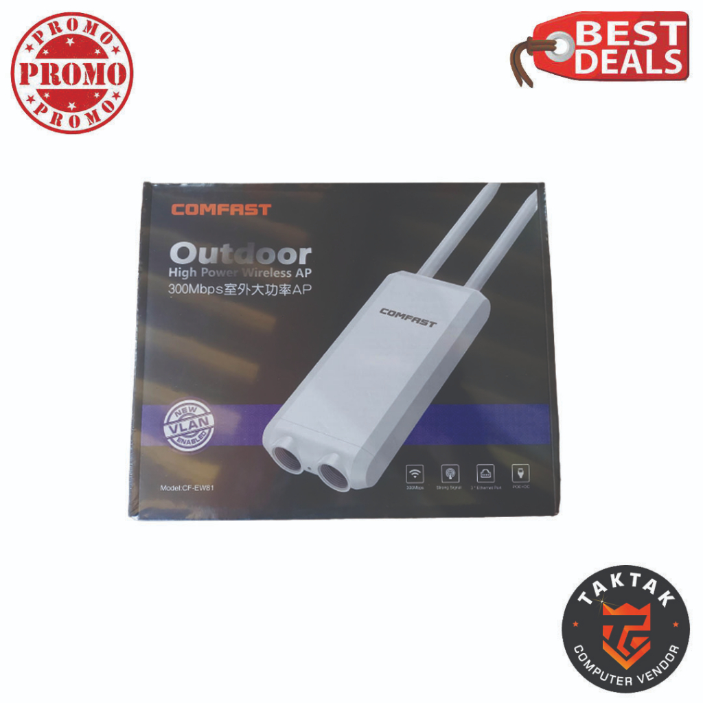 Comfast Cf Ew Outdoor High Power Wireless Ap Shopee Philippines