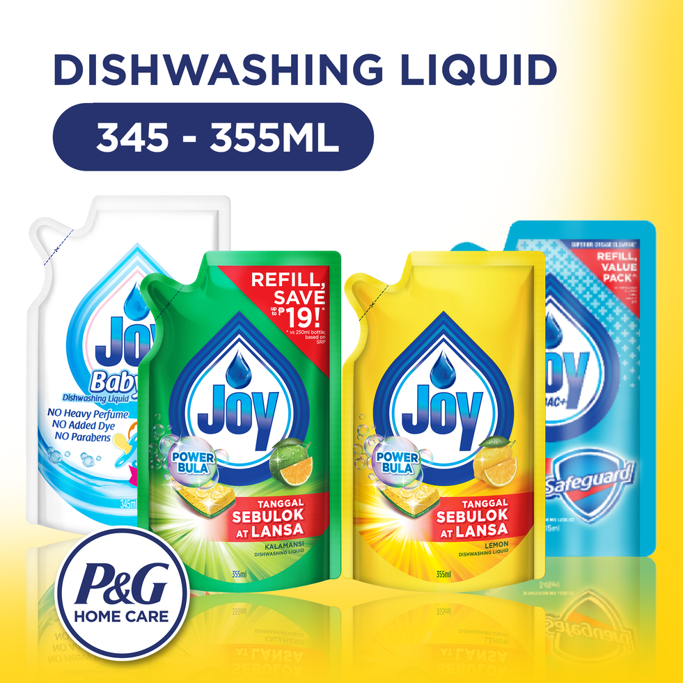 Joy Dishwashing Liquid Baby Antibac Hygiene Fresh Kalamansi Lemon Ml