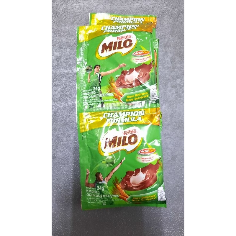 Milo 24g X 12 POWERED CHOCOMALT MILK DRINK Shopee Philippines