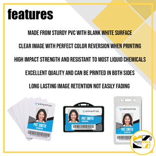 PVC ID Card Sheet Officom 10 Sets Shopee Philippines