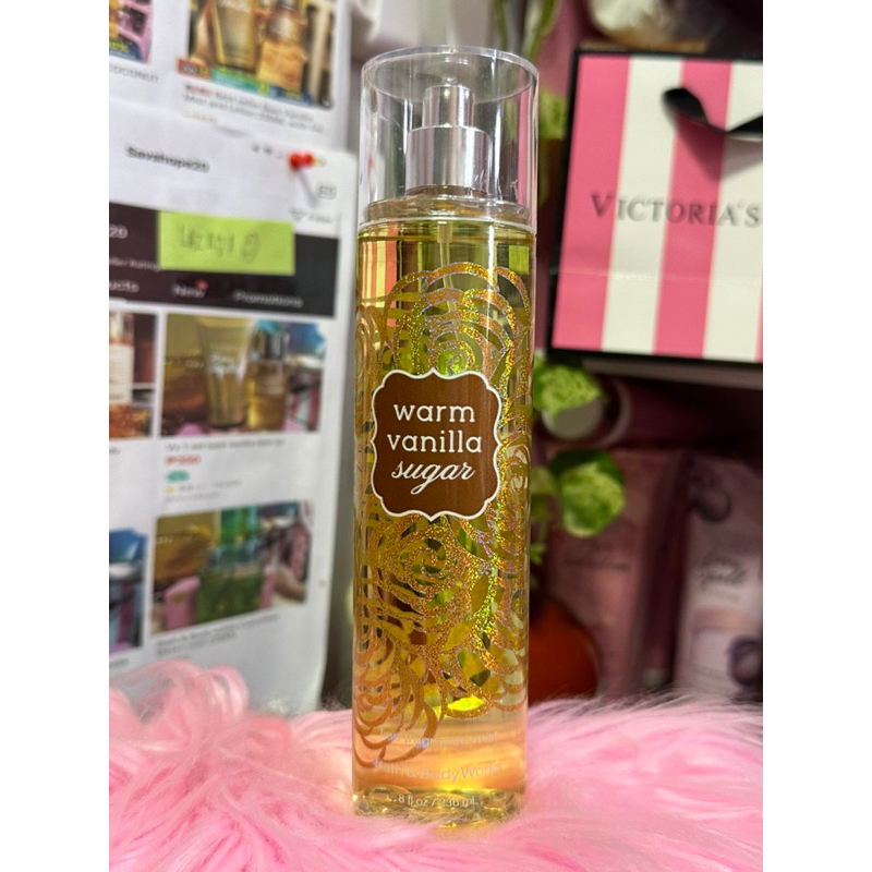 Bbw Warm Vanilla Sugar Fragrance Mist Ml Shopee Philippines