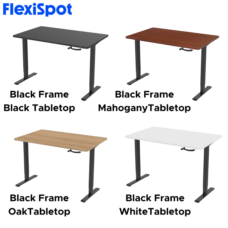 Flexispot H Manual Standing Desk X Mm X Hand Crank Height