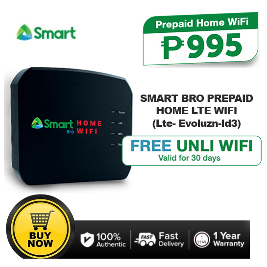 Smart Prepaid Home Wifi Lte Evoluzn Id3 With 30 Days UNLI Data