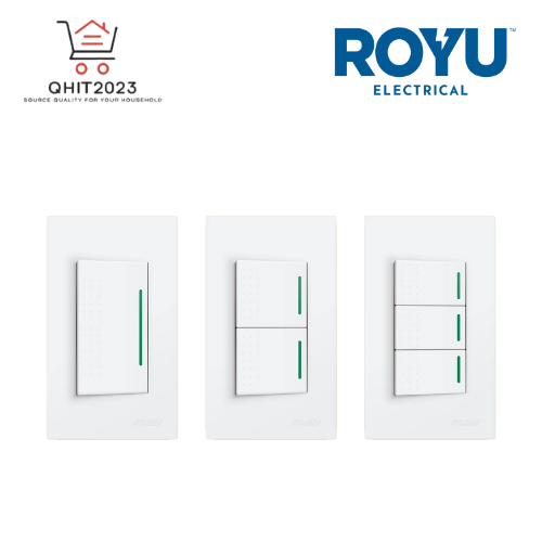 Qhit Royu Wide Series Way Switch With Reflector Set Shopee