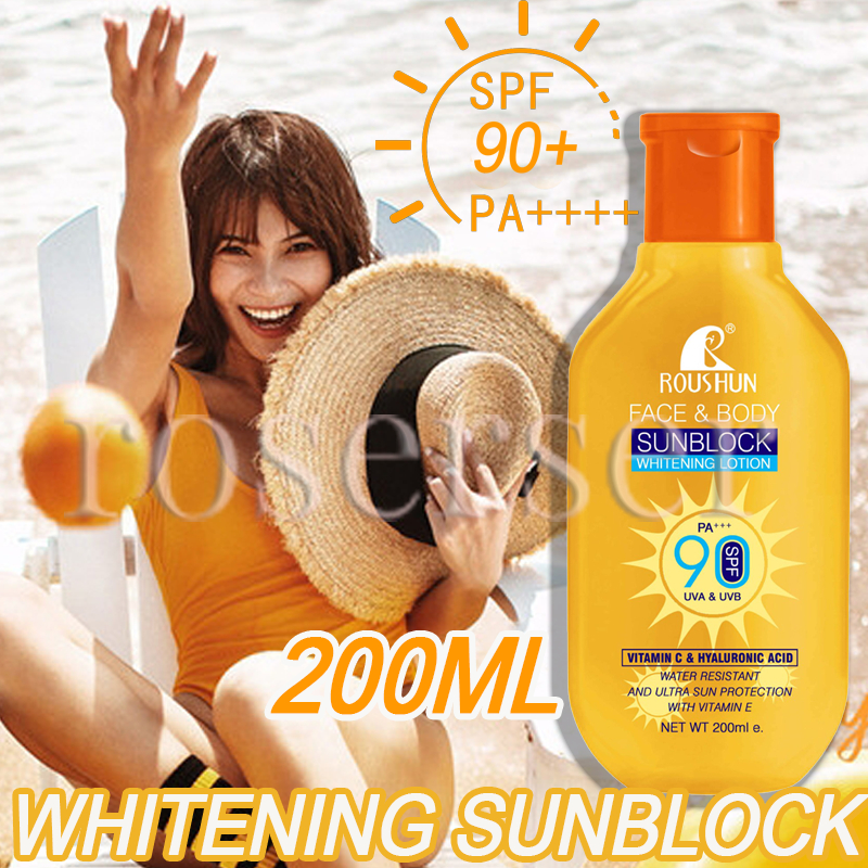 DEVNEN 200G SPF90 Sunblock Face Sunscreen Cream For Body Lotion