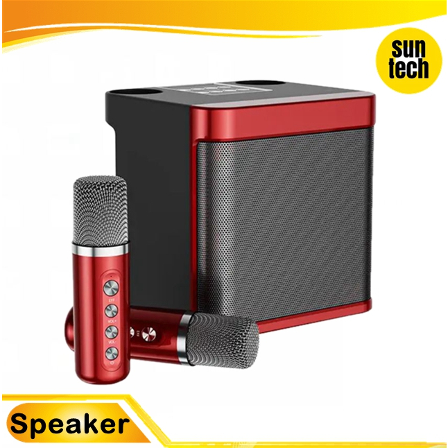 Ys Portable Home Ktv Bluetooth Karaoke Speaker With Dual Wireless