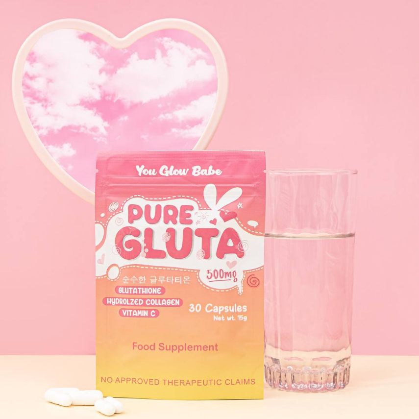 Pure Gluta Capsule By You Glow Babe Shopee Philippines