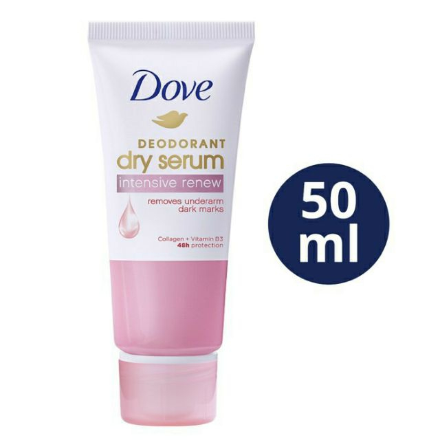 Dove Deodorant Dry Serum Intensive Renew Collagen Vitamin B3 50 ML