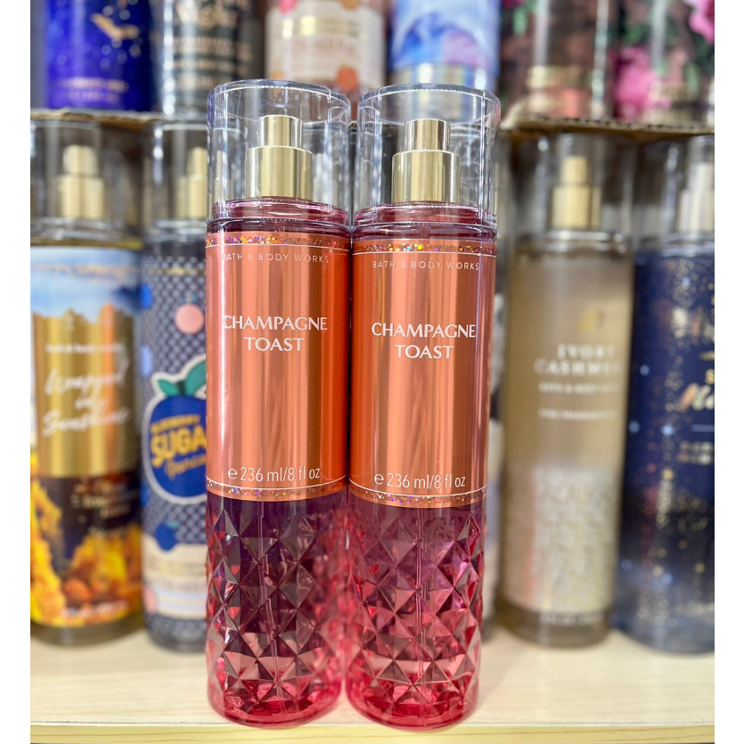 Bbw Champagne Toast Fine Fragrance Mist Ml Hand Soap Ml Shopee