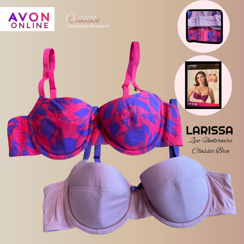 Avon Lilian Underwire Classic Pc Bra Set D Alanna Celia Noelle