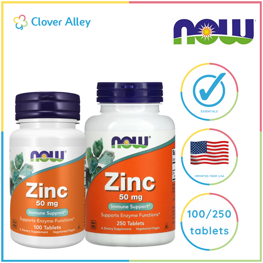 Now Zinc Gluconate Mg Tablets Expiry Shopee