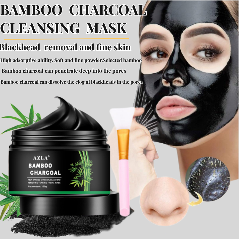 G Bamboo Charcoal Blackhead Remover Mask Shrink Pores Oil Control