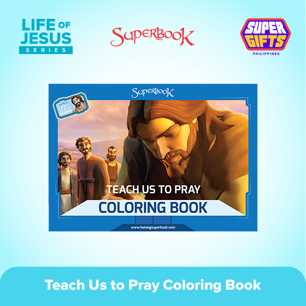 Superbook Teach Us To Pray Coloring Book Shopee Philippines