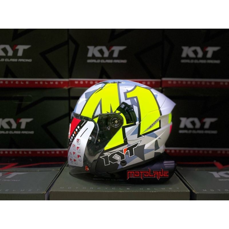 Kyt Nfj Half Face Dual Visor Shopee Philippines