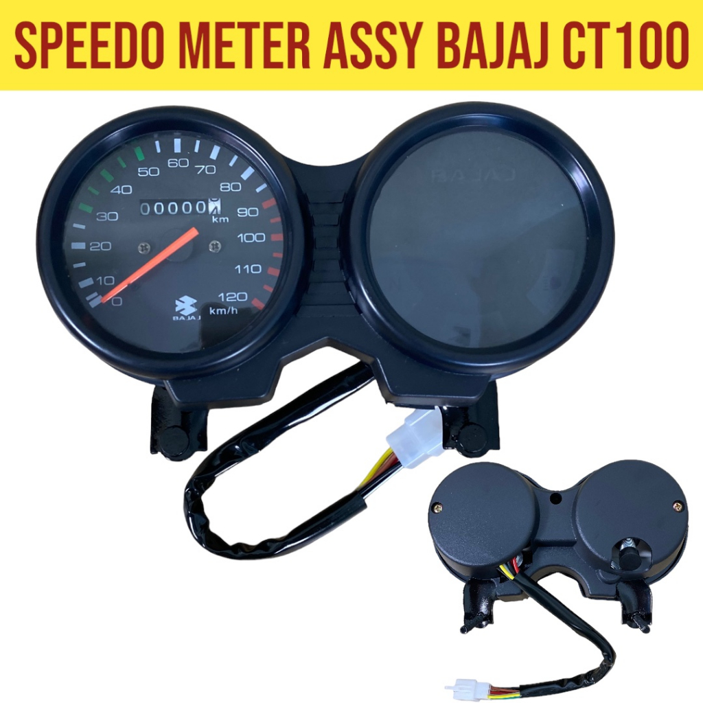 NDF KAWASAKI BAJAJ CT100 Speed Meter Gauge Assy Speedometer Odometer