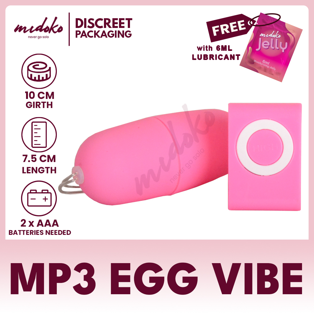 Midoko Multi Speed Mp Shape Egg Bullet Vibrator Adult Sex Toy For