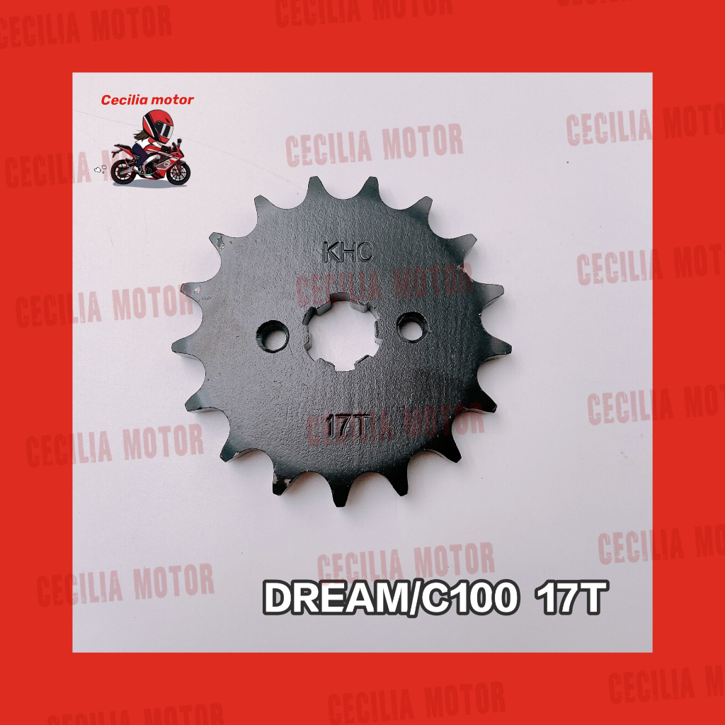 MOTORCYCLE ENGINE SPROCKET FOR XRM TMX DREAM BARAKO RS100 BAJAJ RAIDER