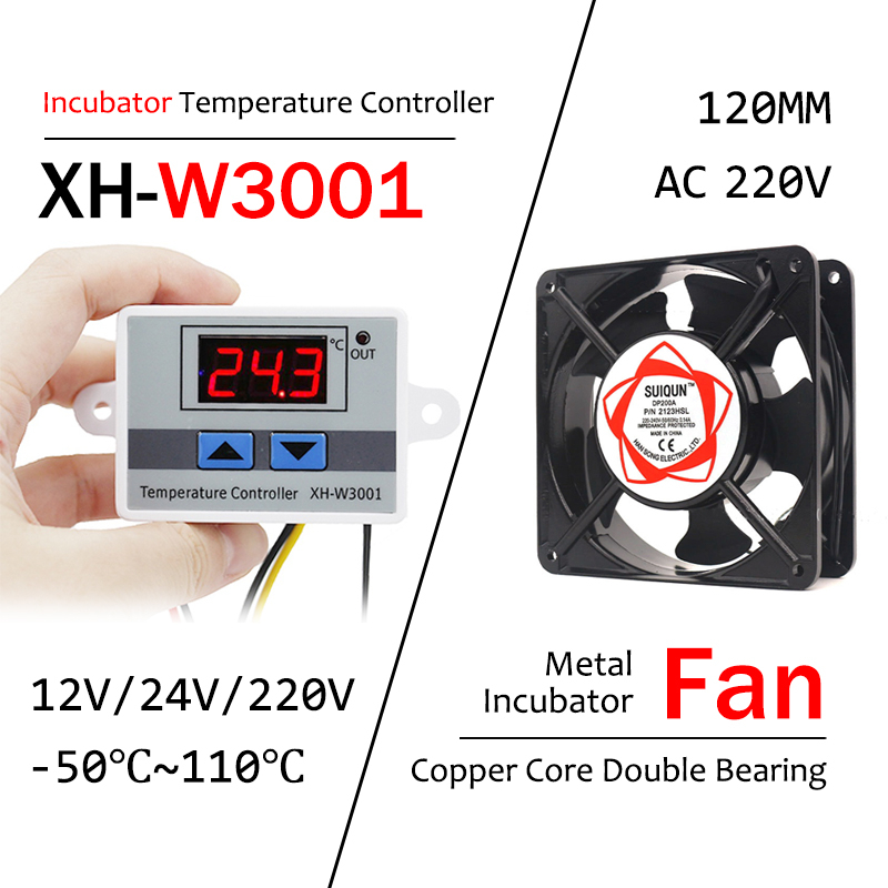 Available Xh W Thermostat For Egg Incubator With Fan Digital