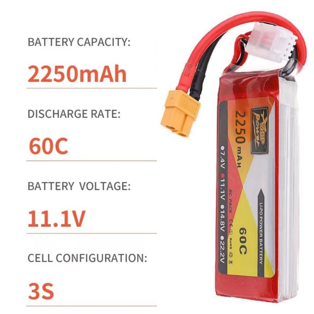 Lipo Battery S V Mah C Rc Battery Car Truck Li Po Lithium