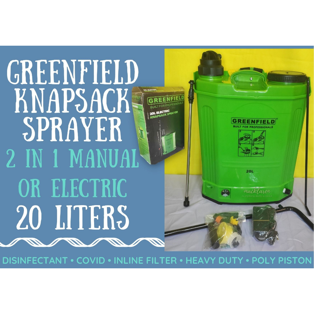 Greenfield Electric Knapsack For Disinfecting Pesticide Agricultural