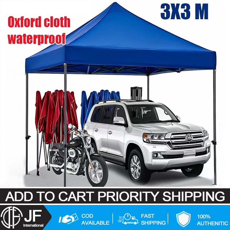 X Meters Canopy Tent For Camping Adjustable Waterproof Retractable