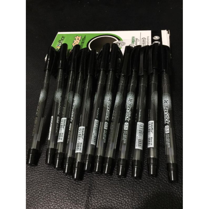 Flexstick Black Sold Per Box Pcs Black Ink Shopee Philippines