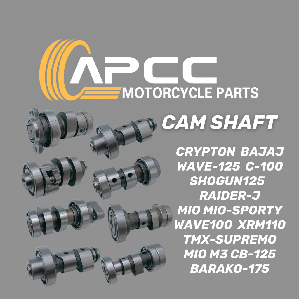 MOTORCYCLE PARTS CAM SHAFT FOR WAVE100 XRM110 MIO CRYPTON BAJAJ BARAKO