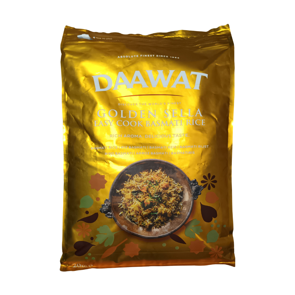 Daawat Golden Sella Basmati Rice 20 Kg Shopee Philippines