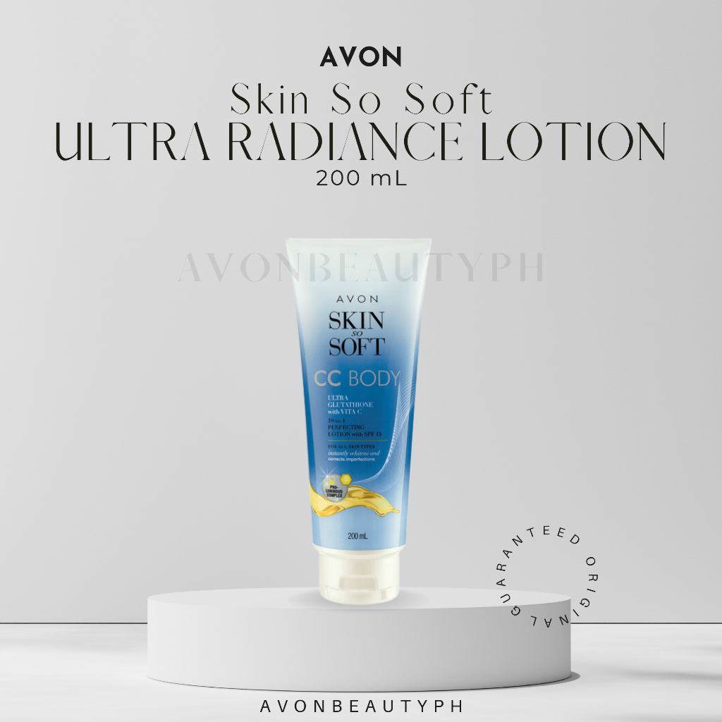 Avon Sss Skin So Soft Body Serum Ultra Glutathione With Vita C Color