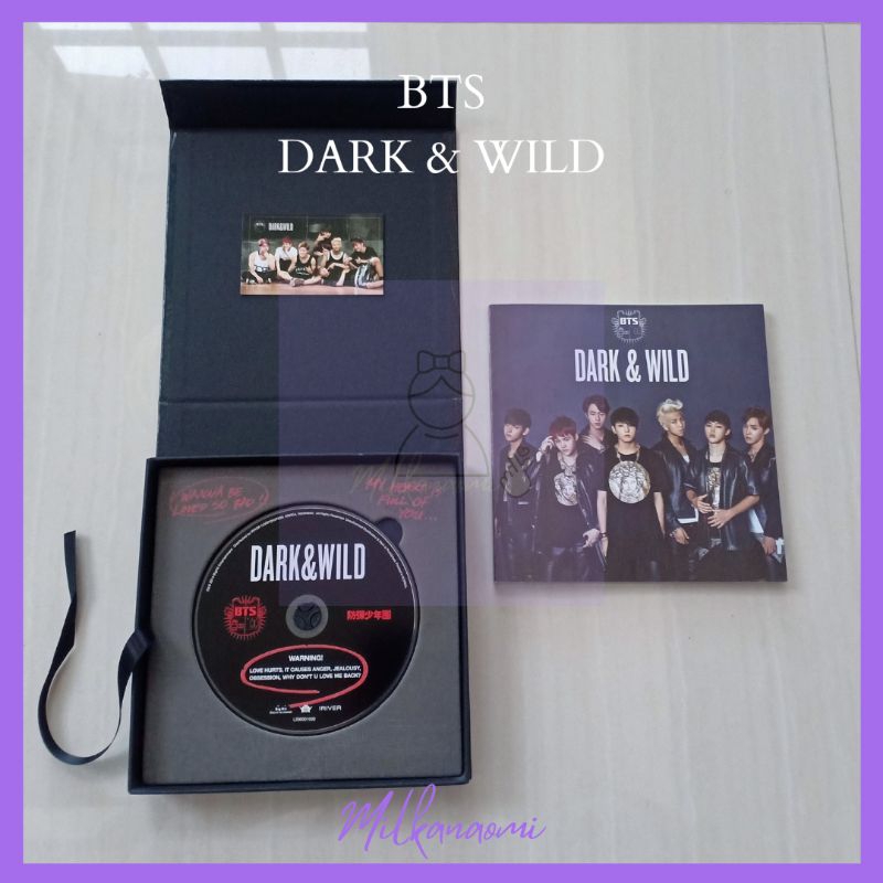 ON HAND UNSEALED BTS Dark And Wild Album Unsealed Shopee Philippines