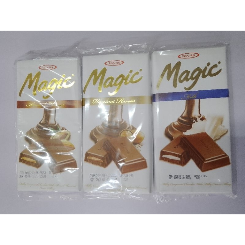 Taya Magic Milk Chocolate Bar G Sold Per Piece Shopee Philippines