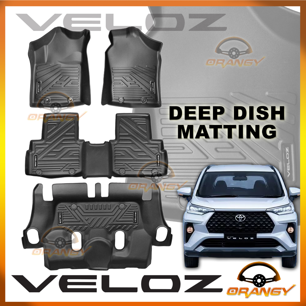 Toyota Veloz To Oem Tpe Excellent D D Deep Dish Matting