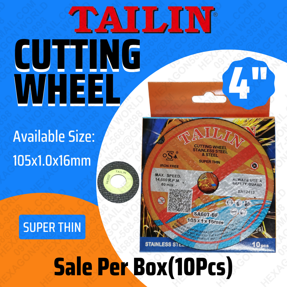 Pcs Tailin Cutting Wheel Disc X X Mm Super Thin Sa T Bf