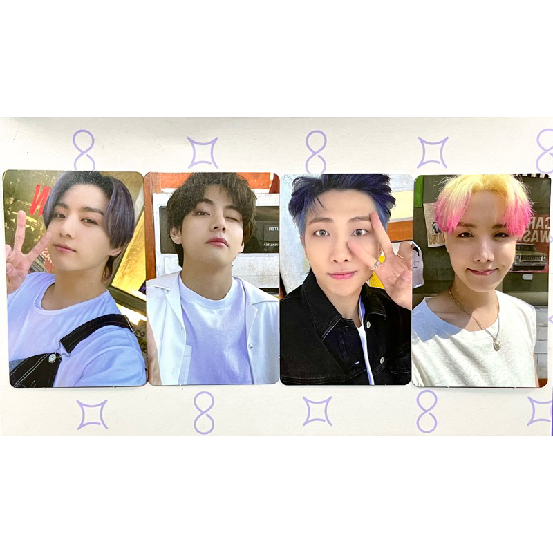 BTS BUTTER WEVERSE POB PC JUNGKOOK V RM JHOPE PHOTOCARD ONHAND