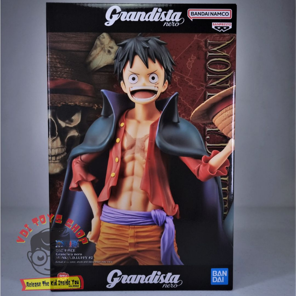 Vdi Toys Shop Banpresto One Piece Grandista Nero Monkey D Luffy