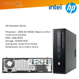 Hp Elitedesk G G G Sff Amd A A Ghz Gb Gb Quadcore